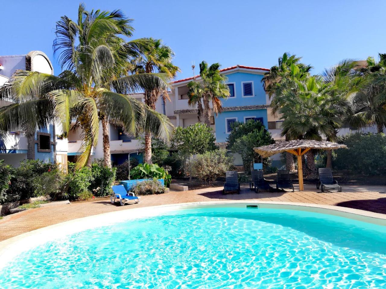 Sal Service Blu Moradias Residence With Pool Santa María Exterior foto