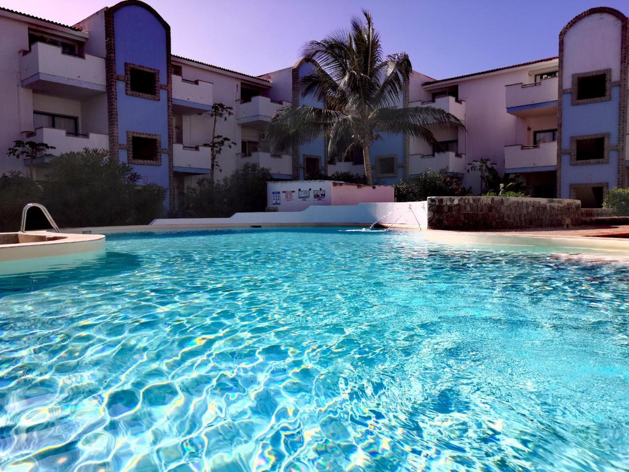 Sal Service Blu Moradias Residence With Pool Santa María Exterior foto